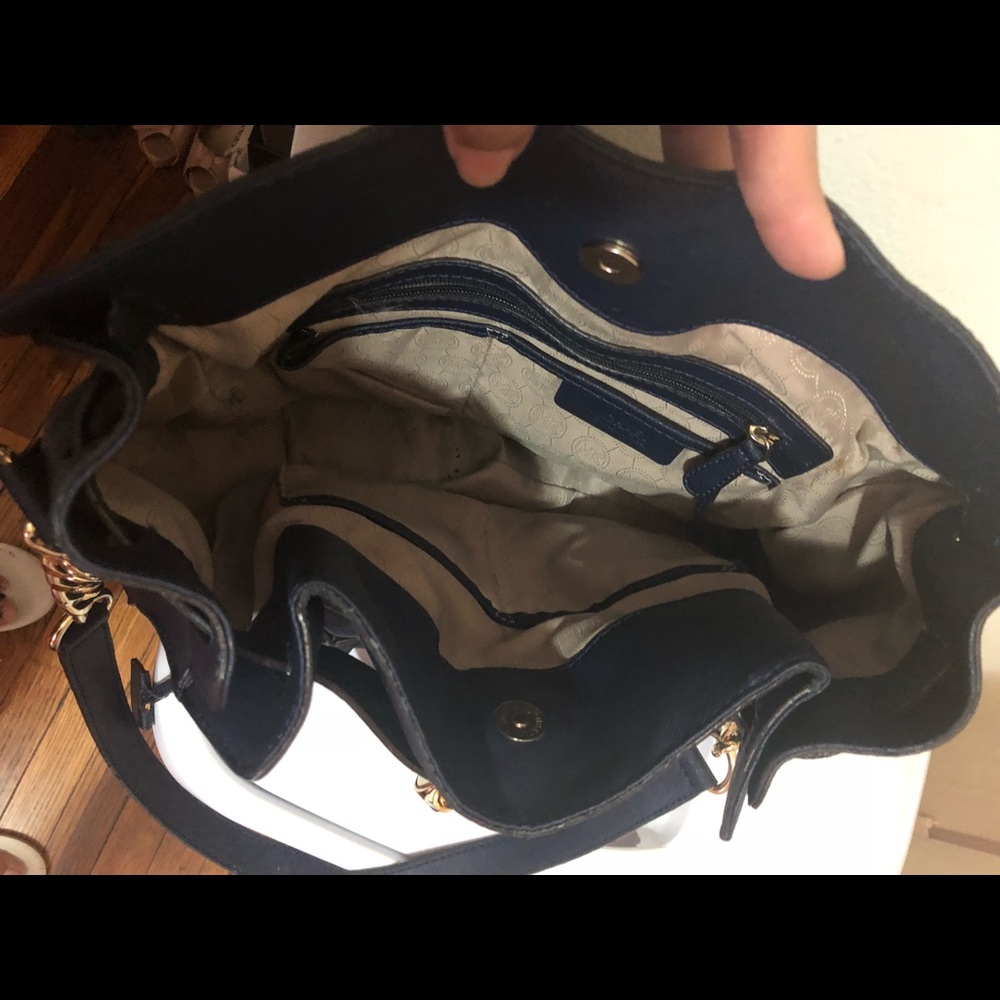 Authentic Michael Kors Navy Bag